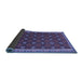 Sideview of Oriental Blue Traditional Rug, con2255blu