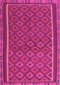 Oriental Pink Traditional Rug, con2256pnk