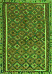 Oriental Green Traditional Rug, con2256grn