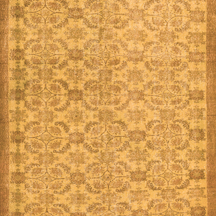 Serging Thickness of Machine Washable Persian Orange Bohemian Area Rugs, wshcon2257org