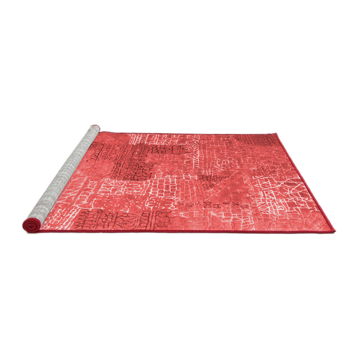 Bohemian Red Washable Rugs