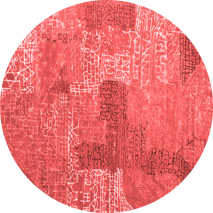 Machine Washable Persian Red Bohemian Rug, wshcon2258red