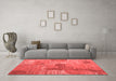 Bohemian Red Washable Rugs