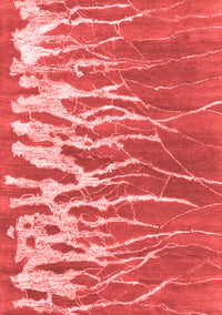 Abstract Red Contemporary Rug, con2259red