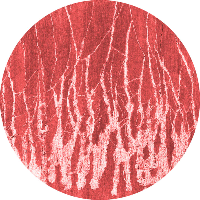 Abstract Red Contemporary Rug, con2259red