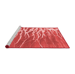 Contemporary Red Washable Rugs