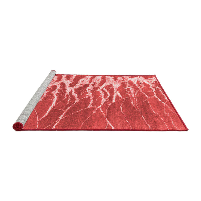 Contemporary Red Washable Rugs