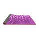 Sideview of Abstract Pink Contemporary Rug, con2259pnk