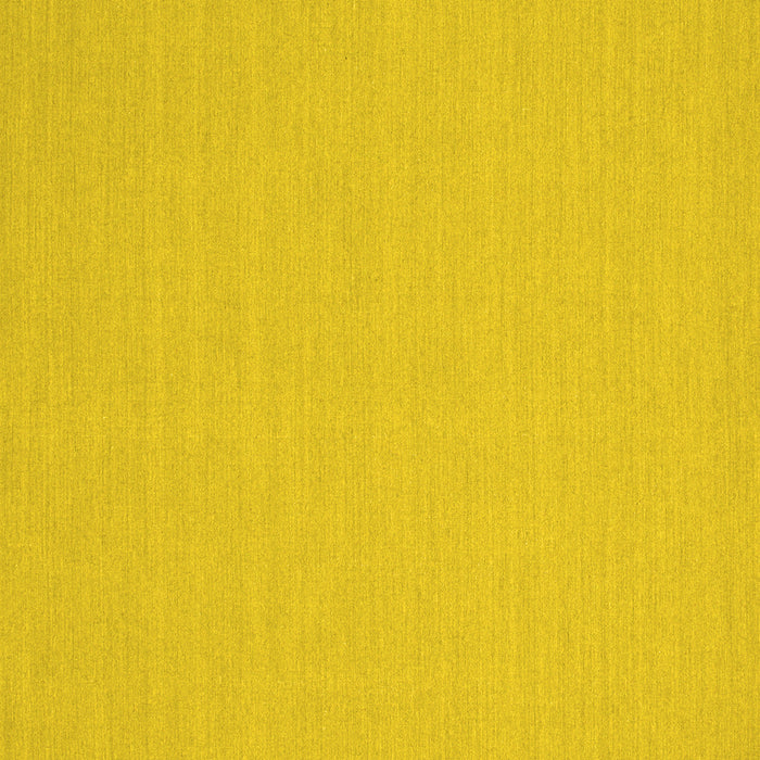 Square Machine Washable Solid Yellow Modern Rug, wshcon225yw