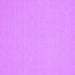 Square Solid Purple Modern Rug, con225pur