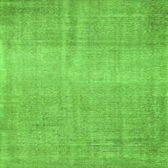 Serging Thickness of Abstract Green Contemporary Rug, con2260grn