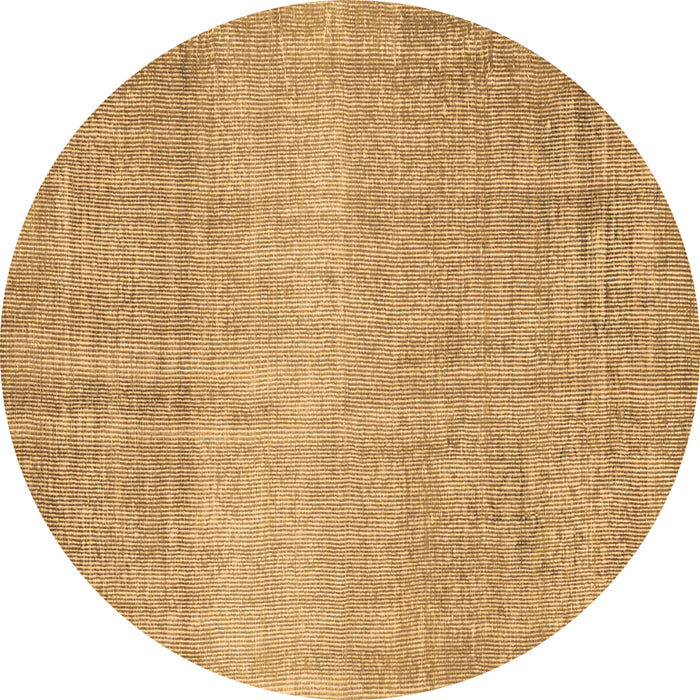 Round Machine Washable Abstract Brown Contemporary Rug, wshcon2260brn