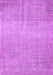 Machine Washable Abstract Purple Contemporary Area Rugs, wshcon2260pur