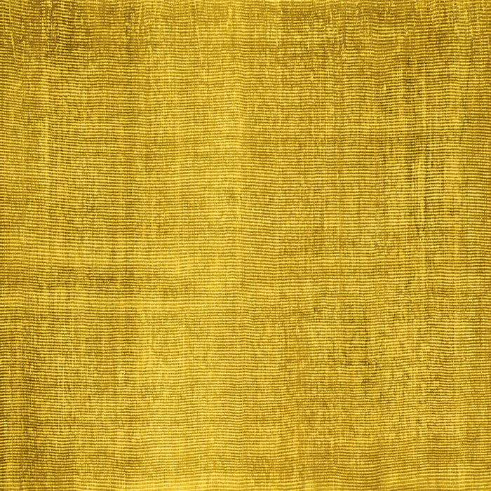 Square Machine Washable Abstract Yellow Contemporary Rug, wshcon2260yw