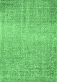 Abstract Emerald Green Contemporary Rug, con2260emgrn