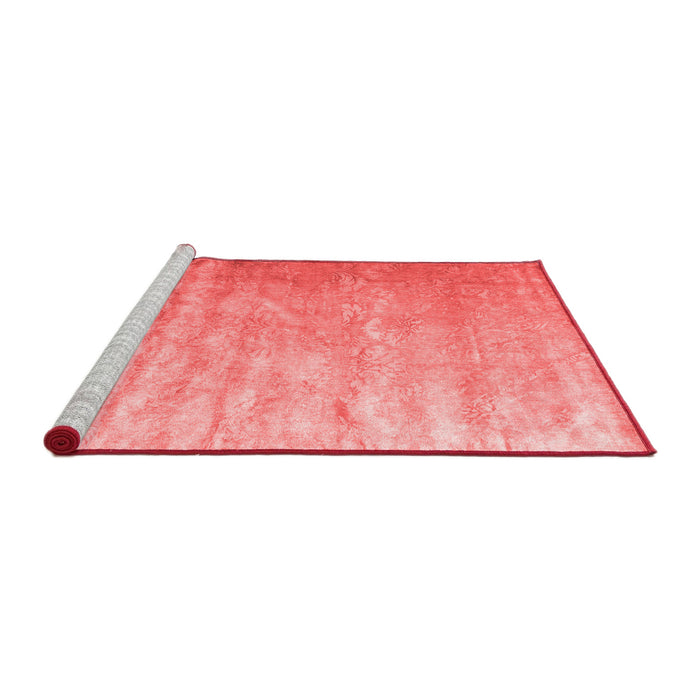 Modern Red Washable Rugs