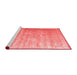 Modern Red Washable Rugs