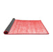 Solid Red Modern Area Rugs