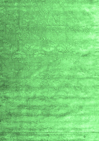 Solid Emerald Green Modern Rug, con2261emgrn