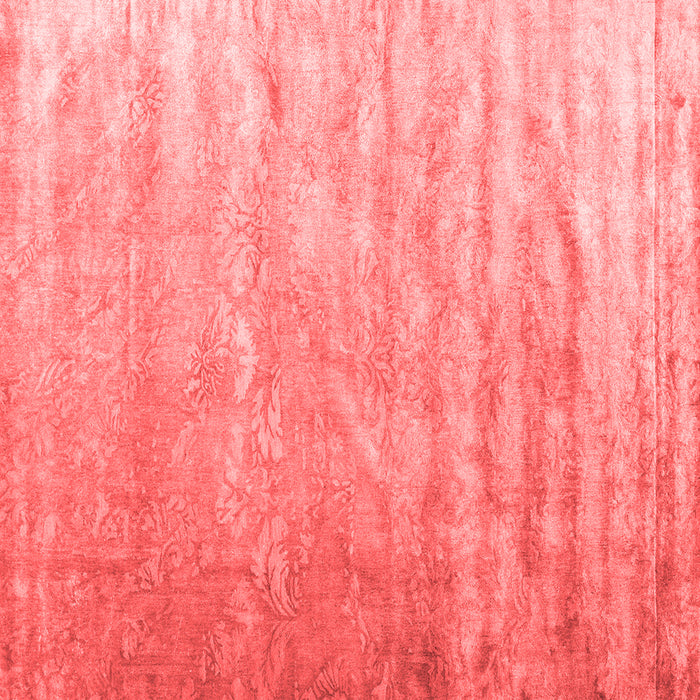 Machine Washable Solid Red Modern Rug, wshcon2261red