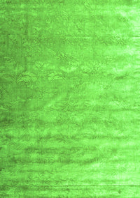 Solid Green Modern Rug, con2261grn