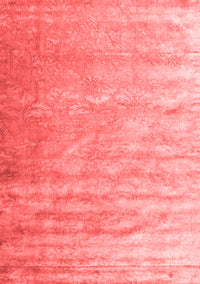 Solid Red Modern Rug, con2261red