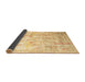 Sideview of Abstract Brown Contemporary Rug, con2262brn