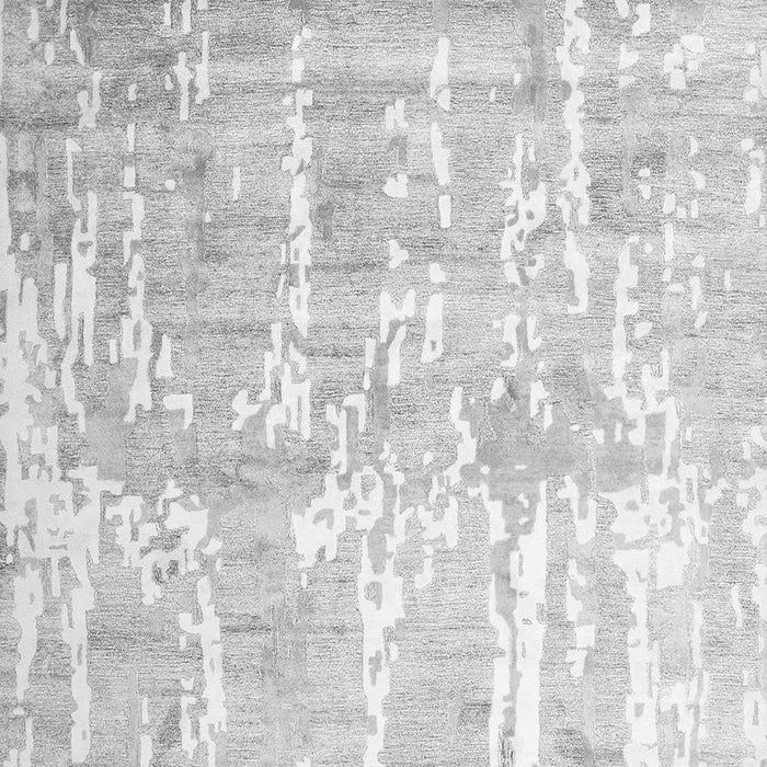 Abstract Gray Contemporary Rug, con2262gry