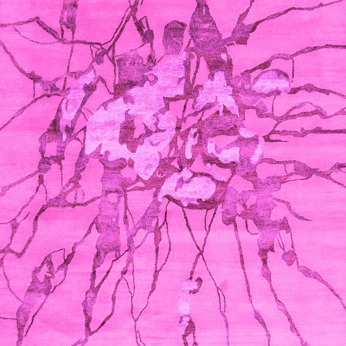 Abstract Pink Contemporary Rug, con2263pnk