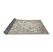 Thickness of Contemporary Pale Silver Gray Modern Rug, con2264