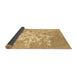 Sideview of Abstract Brown Contemporary Rug, con2264brn