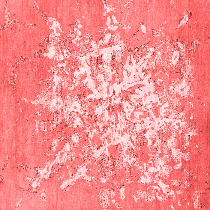Machine Washable Abstract Red Contemporary Rug, wshcon2264red