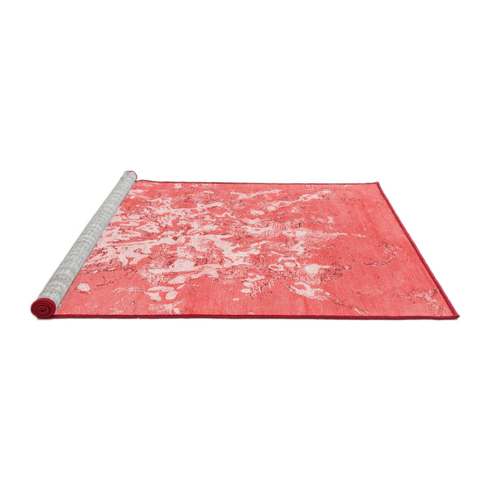 Contemporary Red Washable Rugs