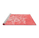 Contemporary Red Washable Rugs