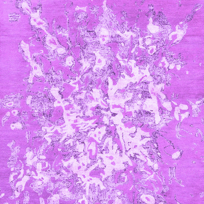 Abstract Purple Contemporary Rug, con2264pur