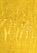 Machine Washable Solid Yellow Modern Rug, wshcon2265yw