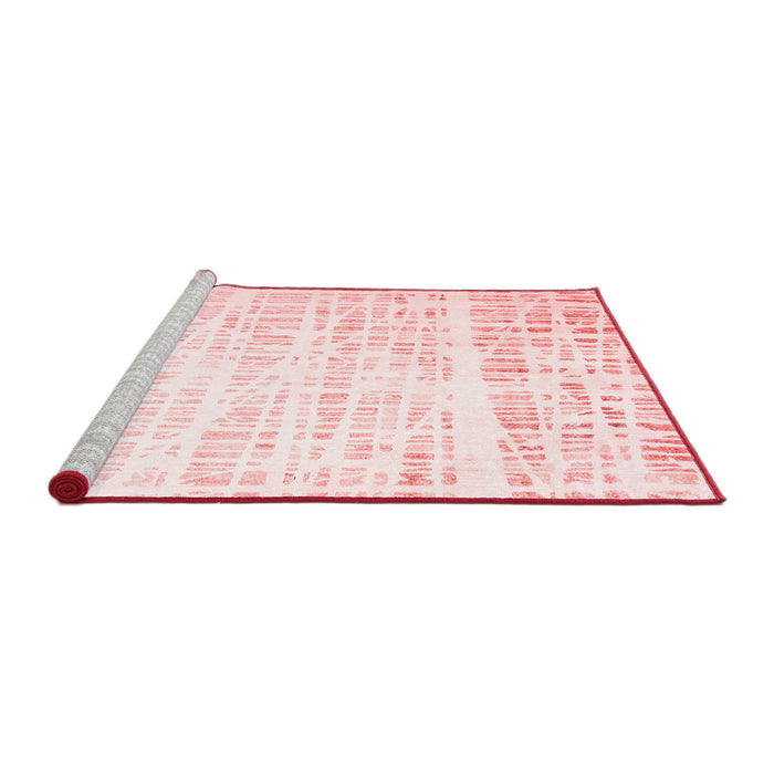 Modern Red Washable Rugs