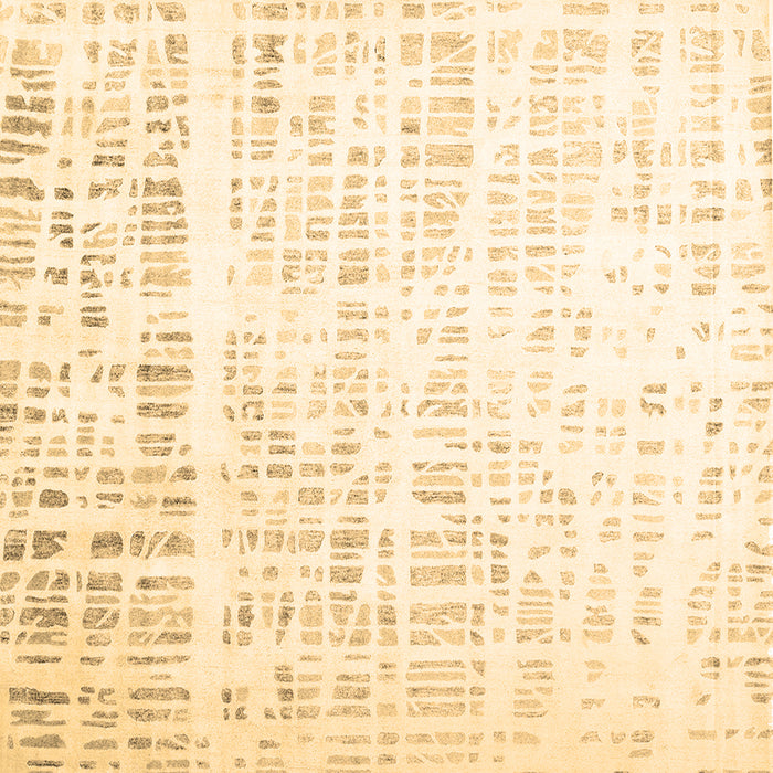 Square Machine Washable Solid Brown Modern Rug, wshcon2266brn