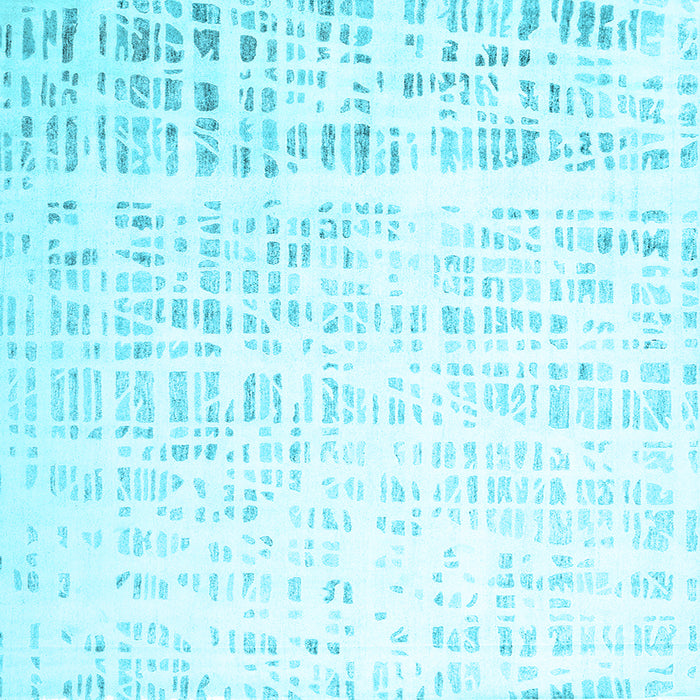 Square Machine Washable Solid Light Blue Modern Rug, wshcon2266lblu