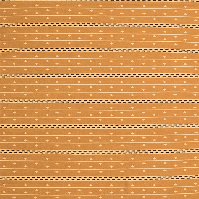 Serging Thickness of Abstract Orange Contemporary Rug, con2268org