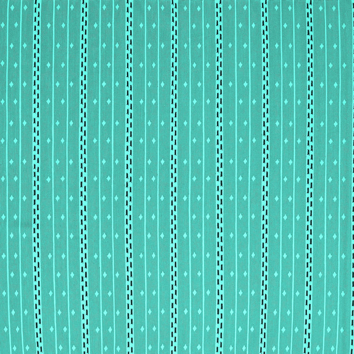 Square Machine Washable Abstract Turquoise Contemporary Area Rugs, wshcon2268turq