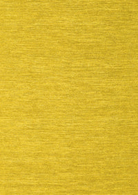 Abstract Yellow Contemporary Rug, con2269yw