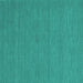 Square Abstract Turquoise Contemporary Rug, con226turq