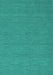 Machine Washable Abstract Turquoise Contemporary Area Rugs, wshcon226turq