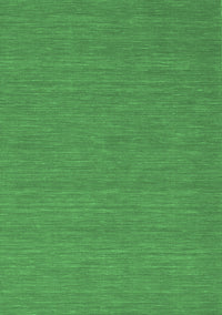 Abstract Emerald Green Contemporary Rug, con226emgrn