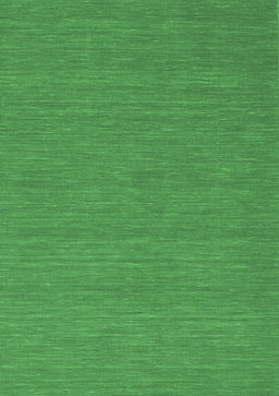 Abstract Emerald Green Contemporary Rug, con226emgrn