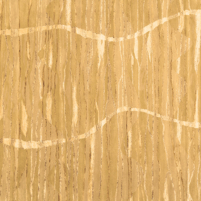 Square Machine Washable Abstract Brown Contemporary Rug, wshcon2270brn