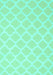 Trellis Turquoise Modern Rug, con2271turq