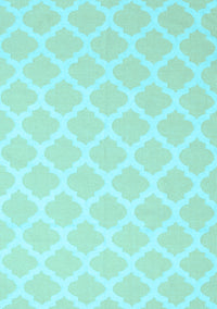 Trellis Light Blue Modern Rug, con2271lblu