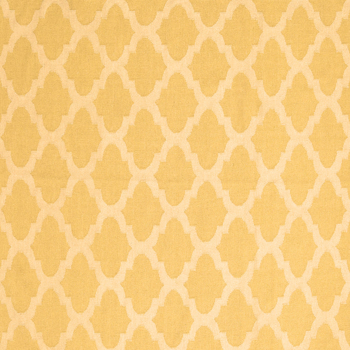 Square Machine Washable Trellis Brown Modern Rug, wshcon2271brn